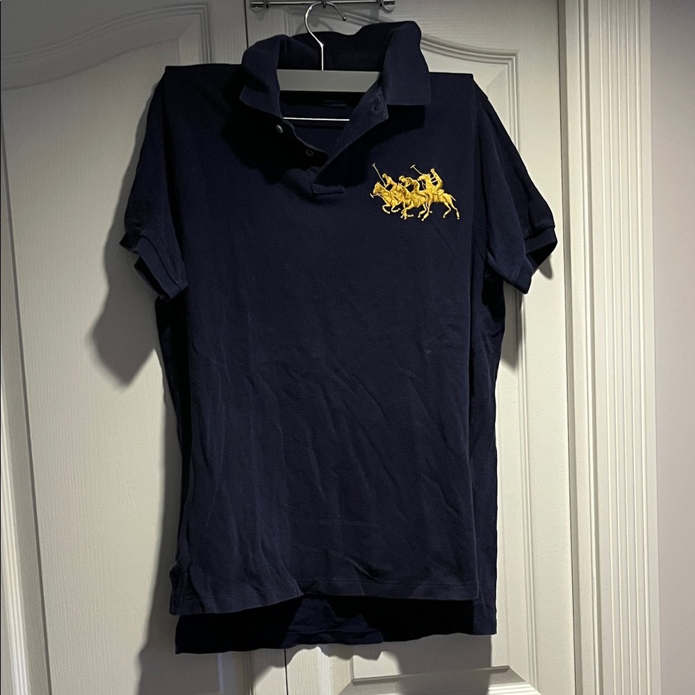 Polo by Ralph Lauren Dark Blue Shirt with Logo size L